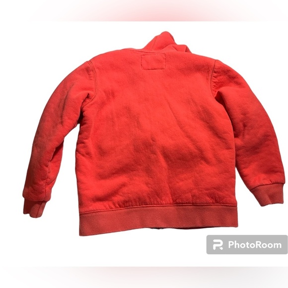Mini Boden Sherpa Lined Hoodie red/coral | 5-6 Yrs boys kids children - Picture 5 of 5